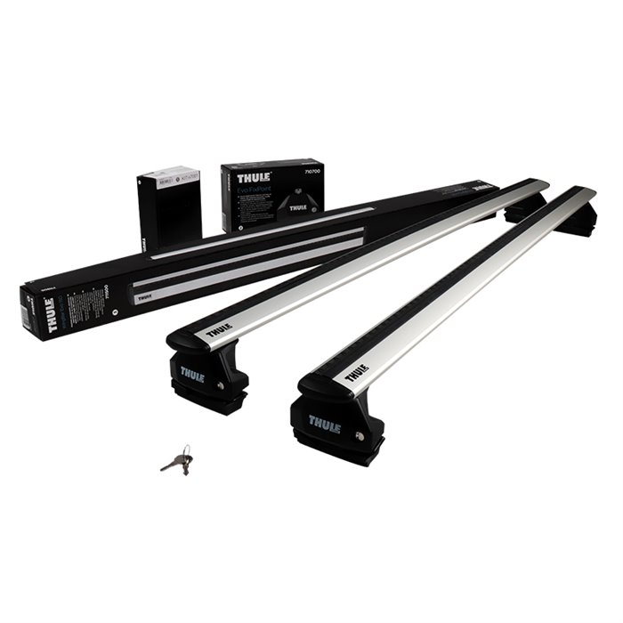 Thule Evo WingBar - Soluzione composta Barre in alluminio sicure e silenziose