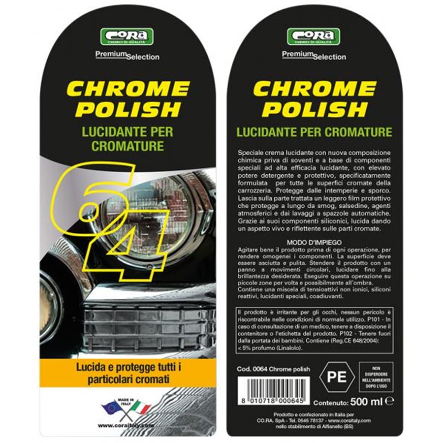 Chrome polish lucidante per cromature