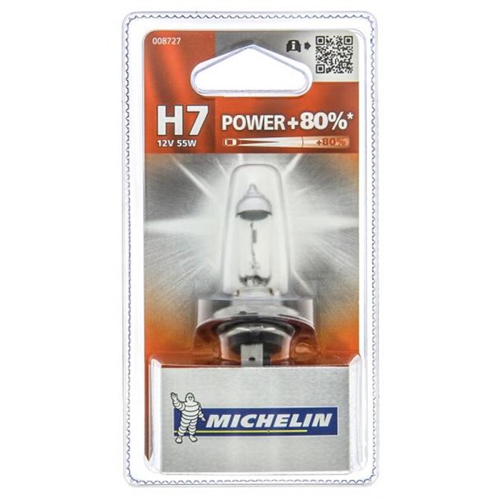 Lampadina Power +80% H7 12V 55W