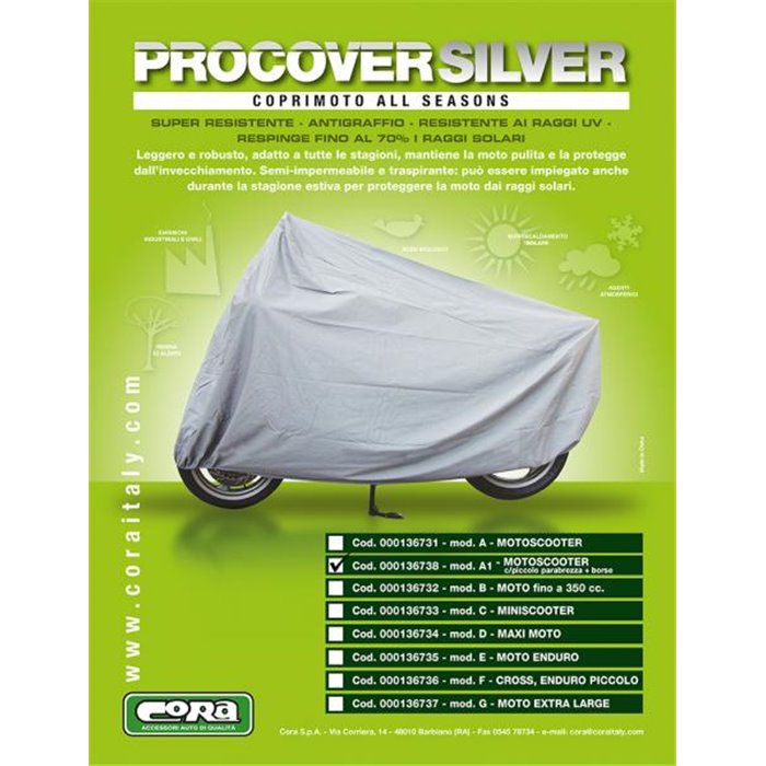 Coprimoto Procover Silver mod. A1
