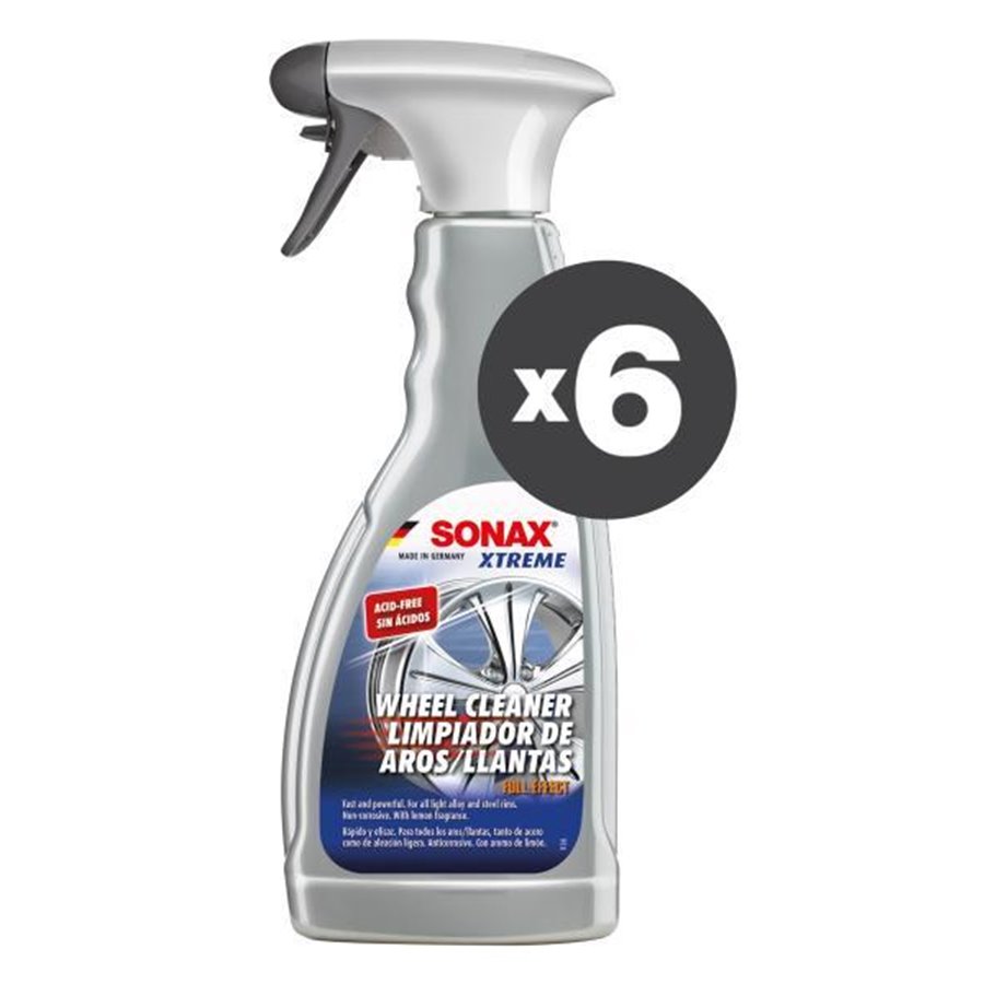 Conf. 6 pz Xtreme Detergente cerchioni 500 mL