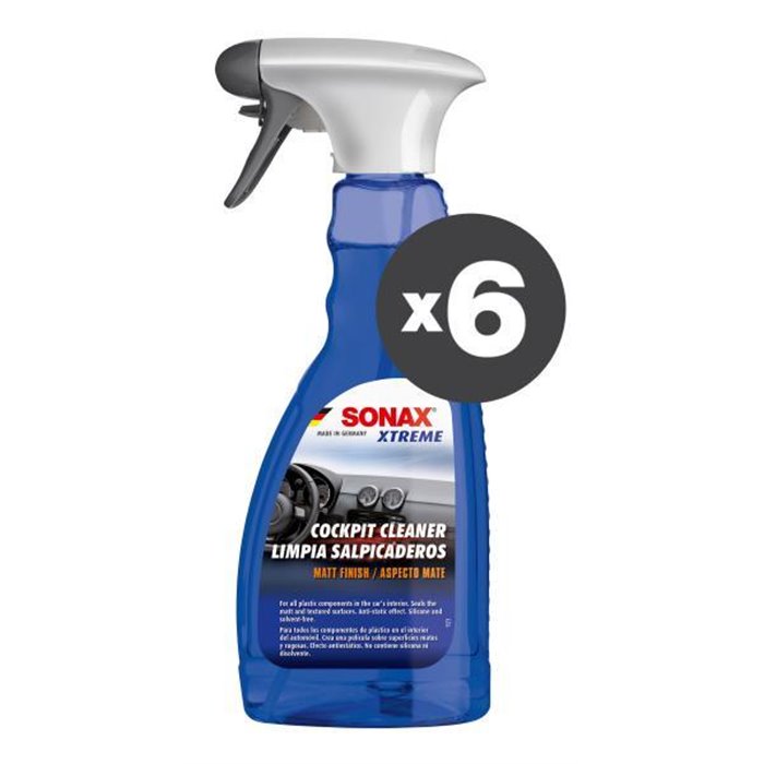 Conf. 6 pz Xtreme Detergente cruscotti effetto opaco 500 mL