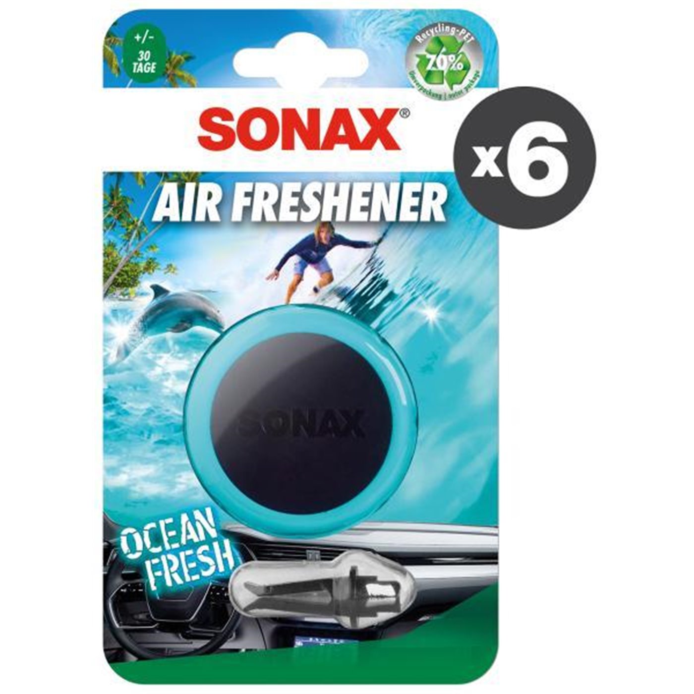 Conf. 6 pz deodorante Ocean Fresh