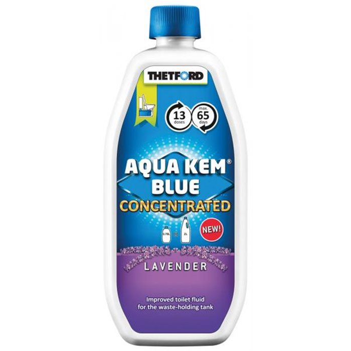 Conf. 12 pz Aqua Kem Blue concentrato lavanda 780 ml