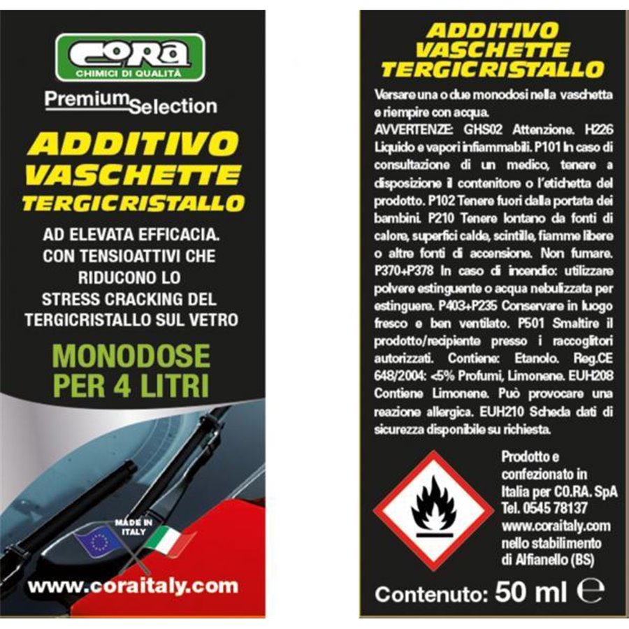 Additivo vaschette tergicristalli 50 mL x 2 pz