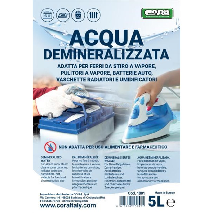 Acqua demineralizzata 5 L