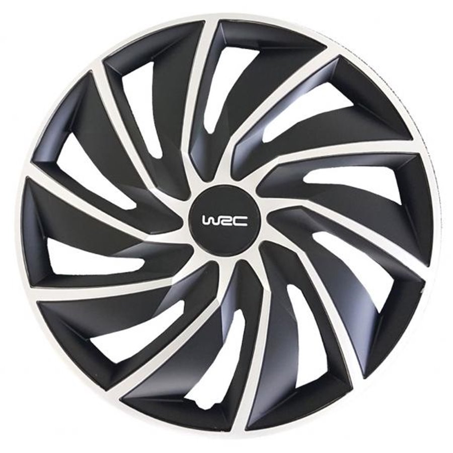 Set 4 copricerchi 15" Turbo bicolore