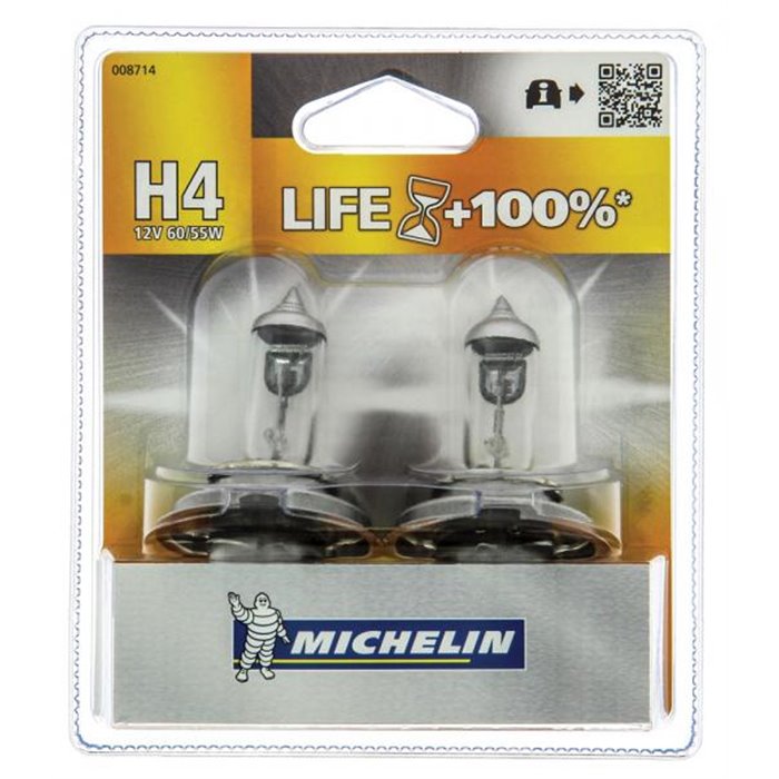 Lampadine Life +50% H4 12V 60/55W