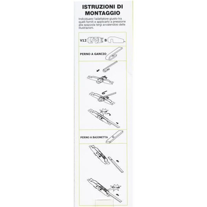 Spazzole tergicristallo Tergiplus 28 cm