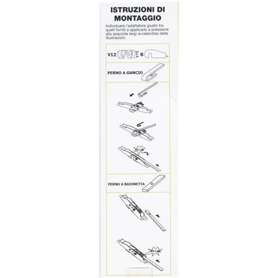 Spazzola tergicristallo Tergiplus 30 cm