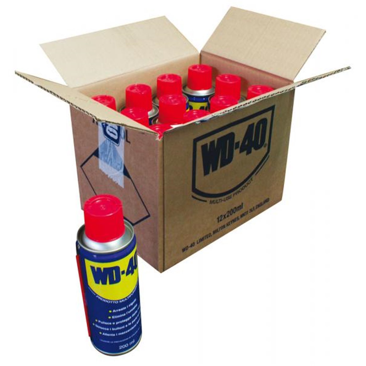 Conf. 12 pz WD-40 200 mL