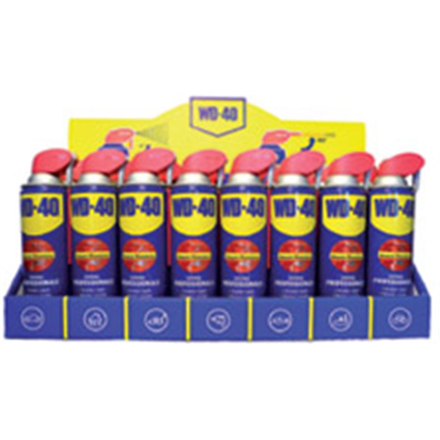 Expo banco 24 pz WD-40 Professionale 500 mL