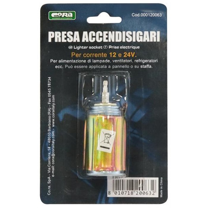 Presa accendisigari 12/24V