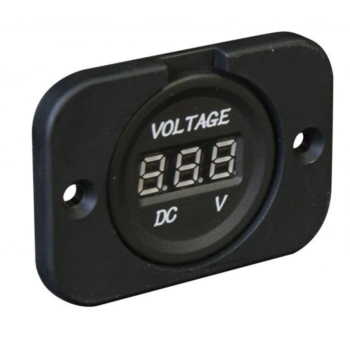 Voltmetro digitale da incasso 5V-30V DC