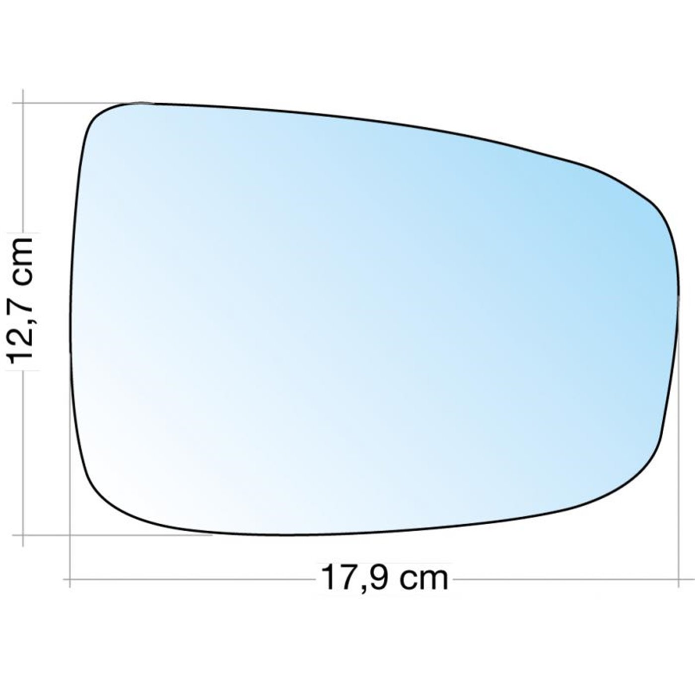 SPECCHIO C/PIAS. DX CROM TERM HYUNDAI IX20 10