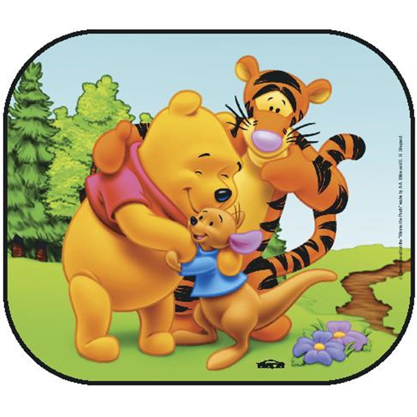 Tendine parasole laterali Stopuvex Winnie the Pooh 44x38 cm