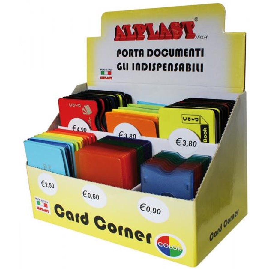 Espositore 88 portacards assortiti