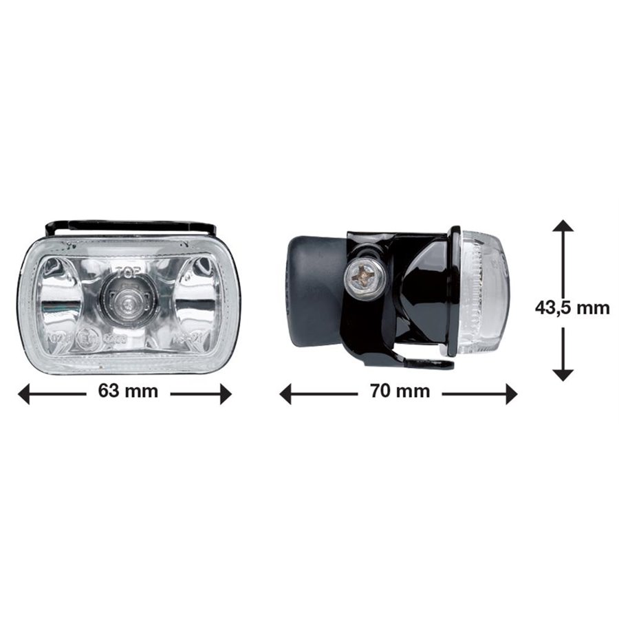 Fari fendinebbia Micro Cruise Lite