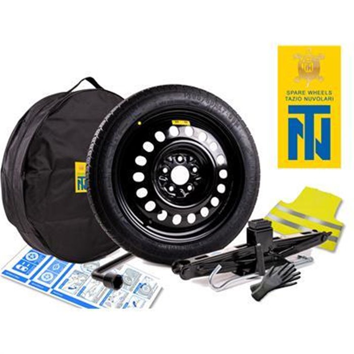 Kit ruotino basic con cerchio in acciaio 125/70R15