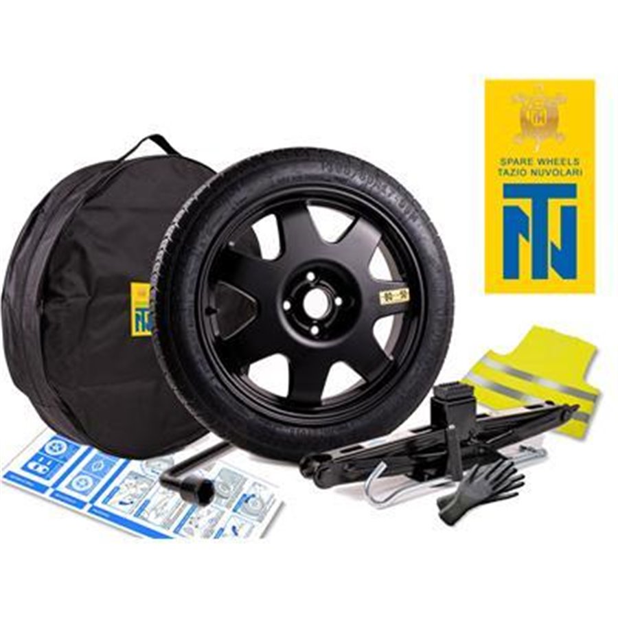 Kit ruotino con cerchio in lega 145/80R18