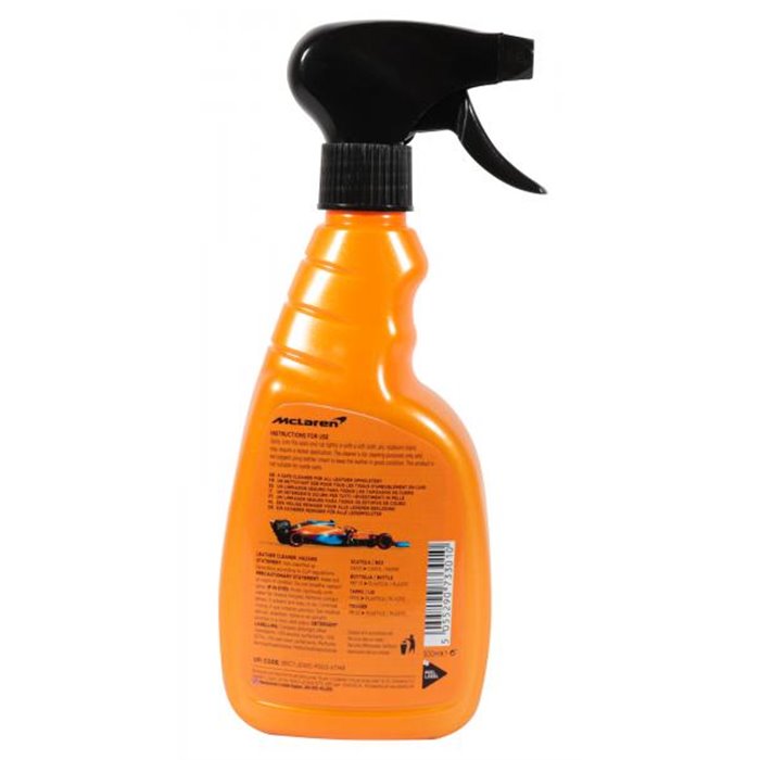 Conf. 6 pz Leather Cleaner detergente pelle 500 mL