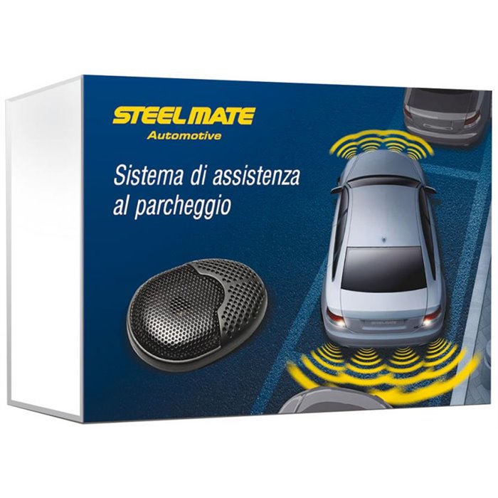 Kit 4 sensori di parcheggio posteriori con buzzer