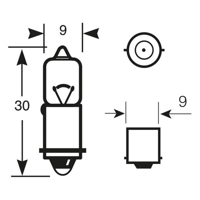 Lampadina 12V 20W