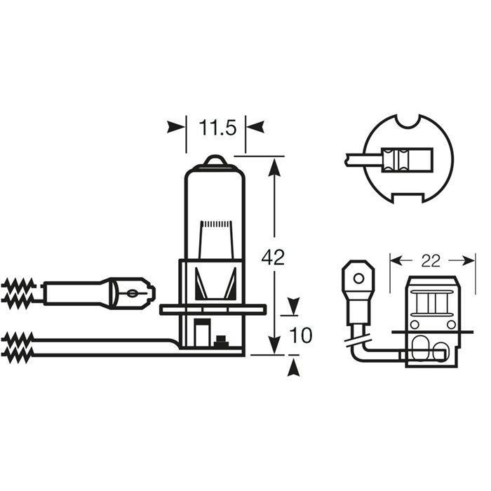 Lampadina 12V 35W