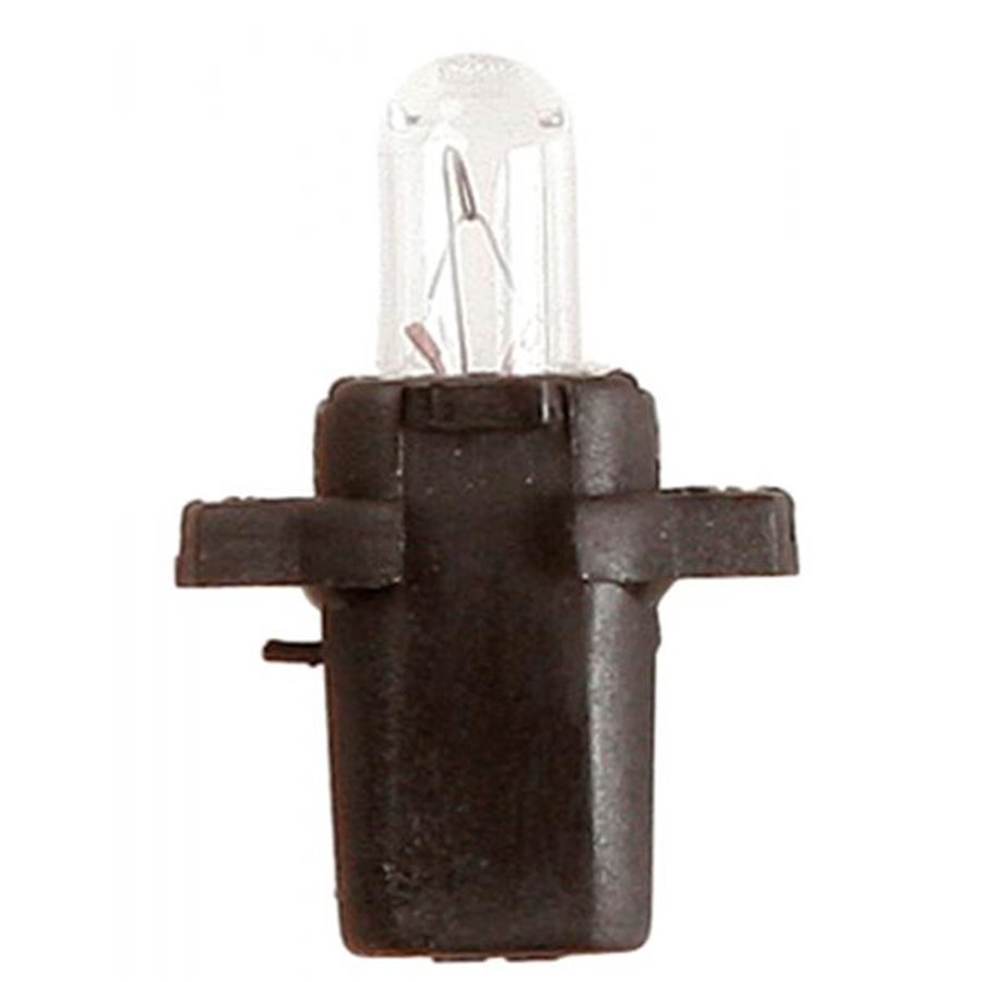 Lampadina 12V 1.2W zoccolo nero