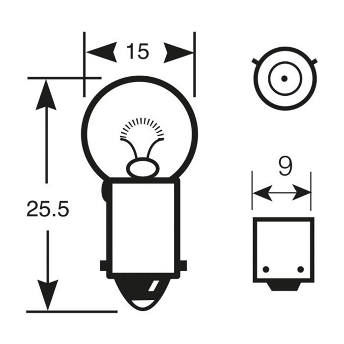 Lampadina 12V 5W