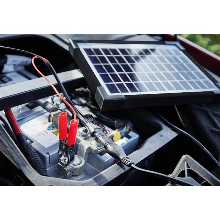 Mantenitore batteria a pannelli solari monocristallini 18V 5W