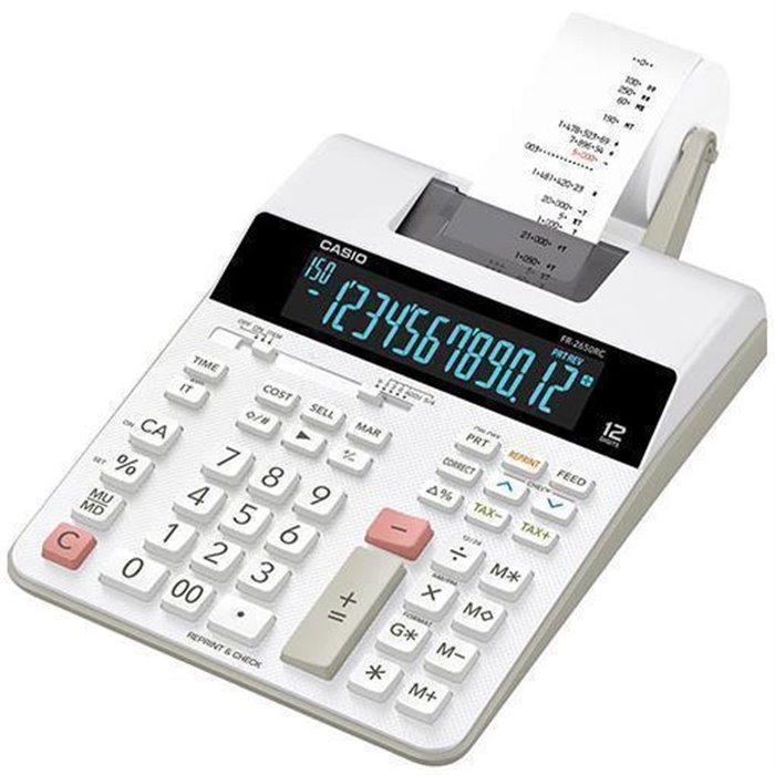 Calcolatrice professionale Casio FR-2680RC con carta