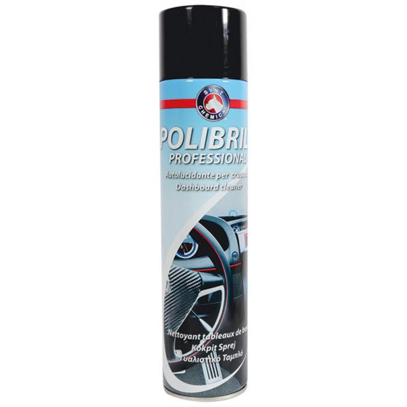 Conf. 12 pz Polibrill Professional lucida cruscotti 600 mL