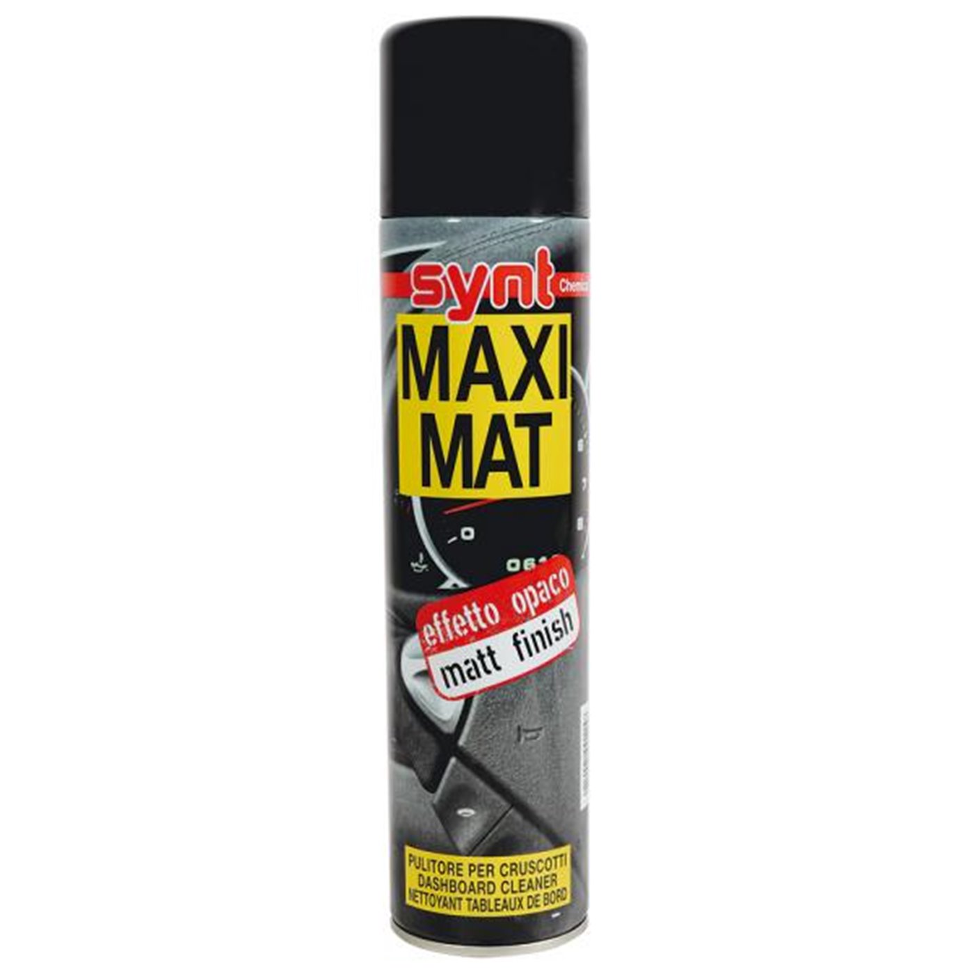 Conf. 12 pz Maximat lucida cruscotti opaco 400 mL