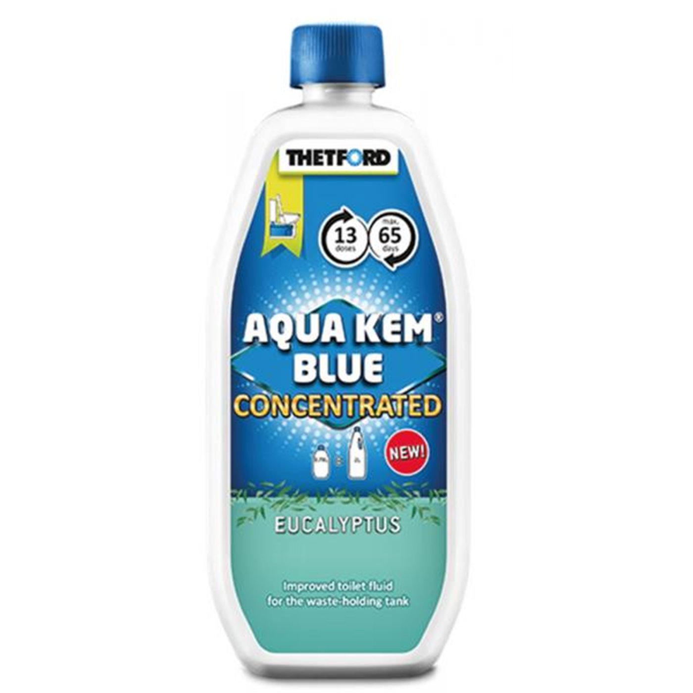 Conf. 12 pz Aqua Kem Blue concentrato eucalipto 780 ml