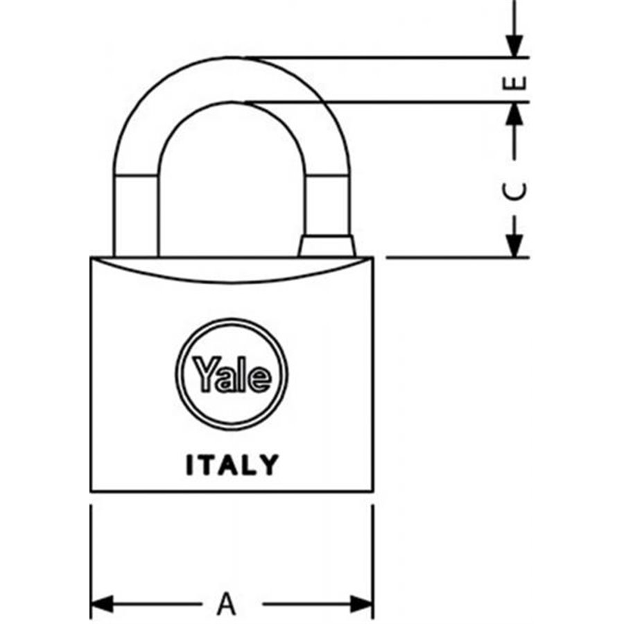 Lucchetto standard 40 mm 