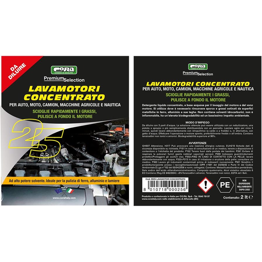 Lavamotori concentrato 2 L