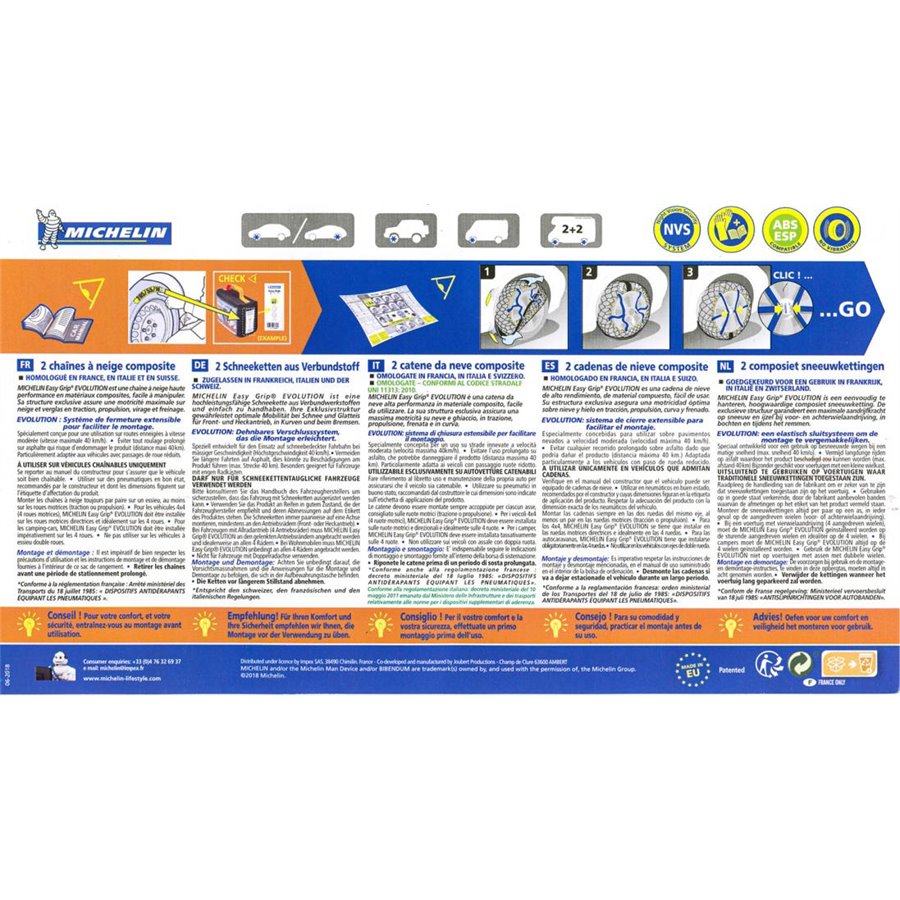 Catene neve Easy Grip Evolution gruppo EVO 1