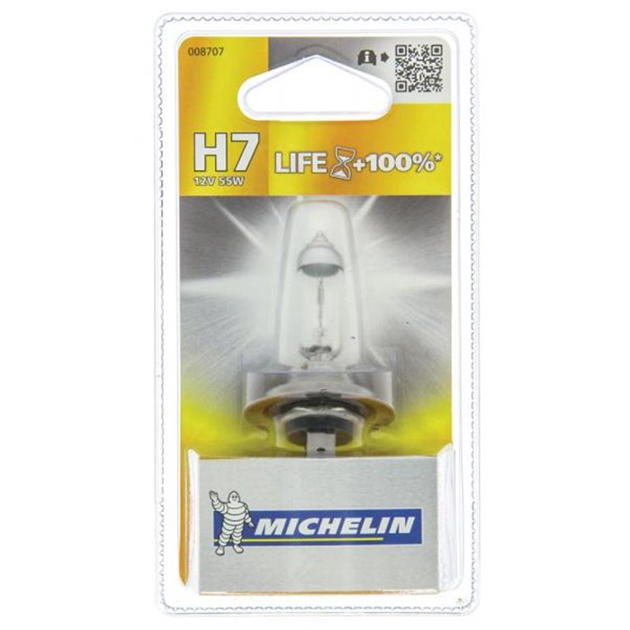 Lampadina Life +50% H7 12V 55W