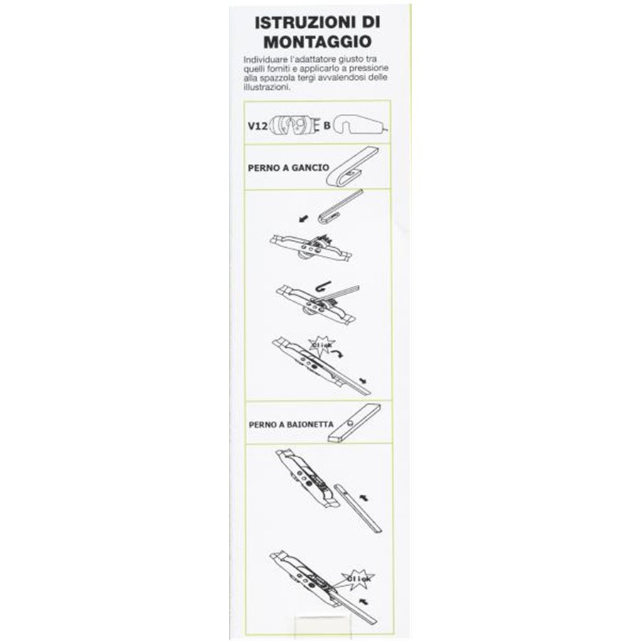 Spazzole tergicristallo Tergiplus 28 cm