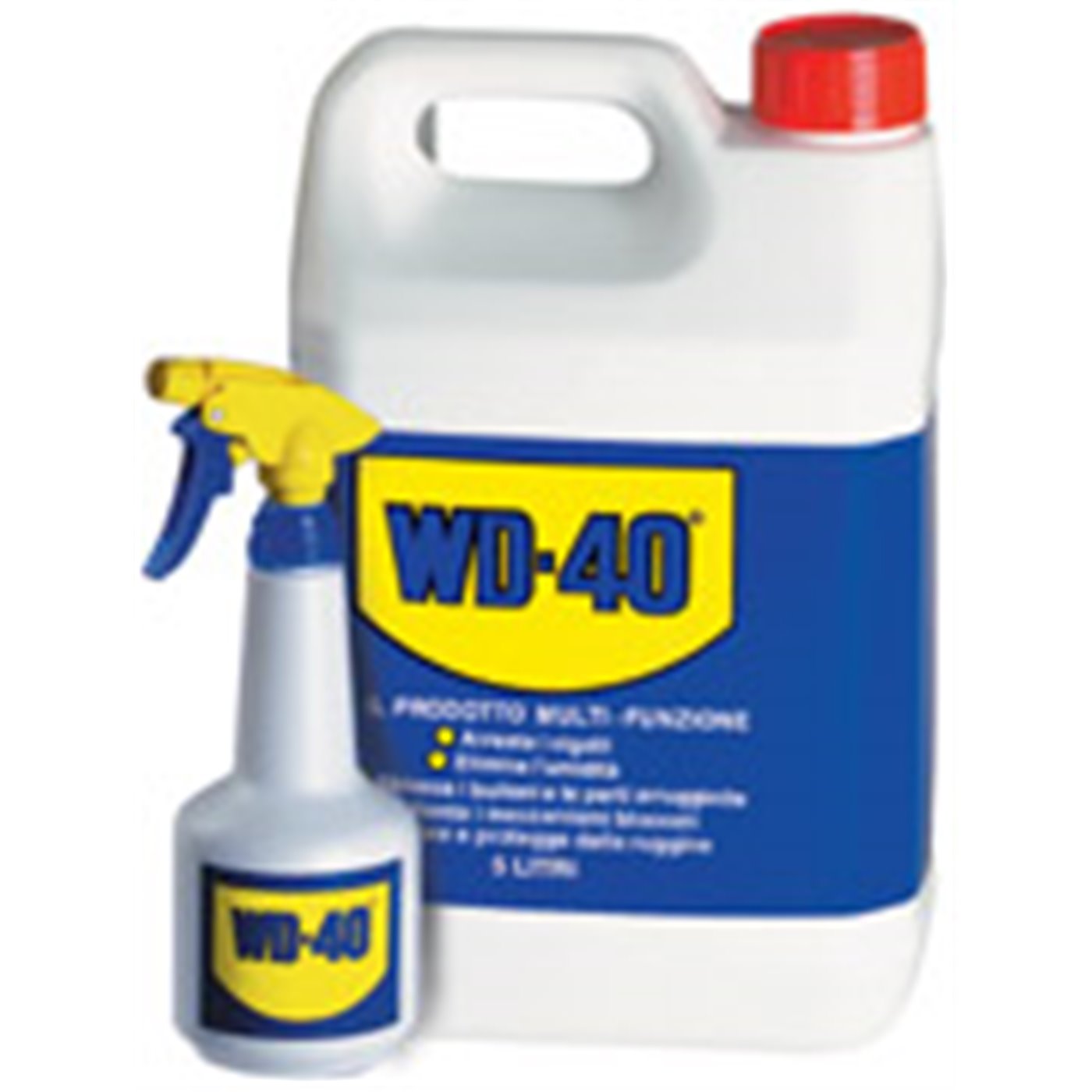 Tanica WD-40 5 lt con dosatore spray vuoto