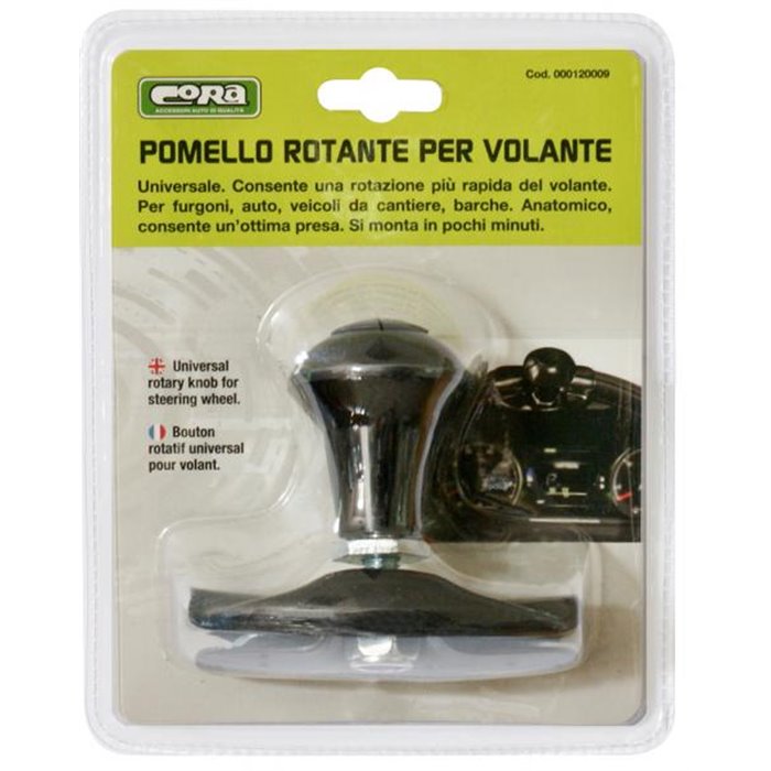 Pomello rotante per volante