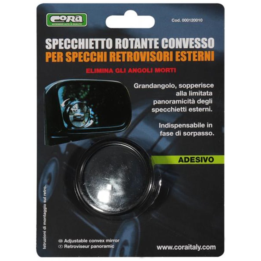 Specchietto rotante convesso per retrovisori esterni