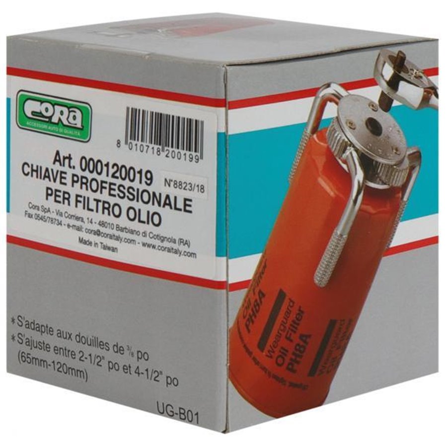 Chiave filtro olio professionale