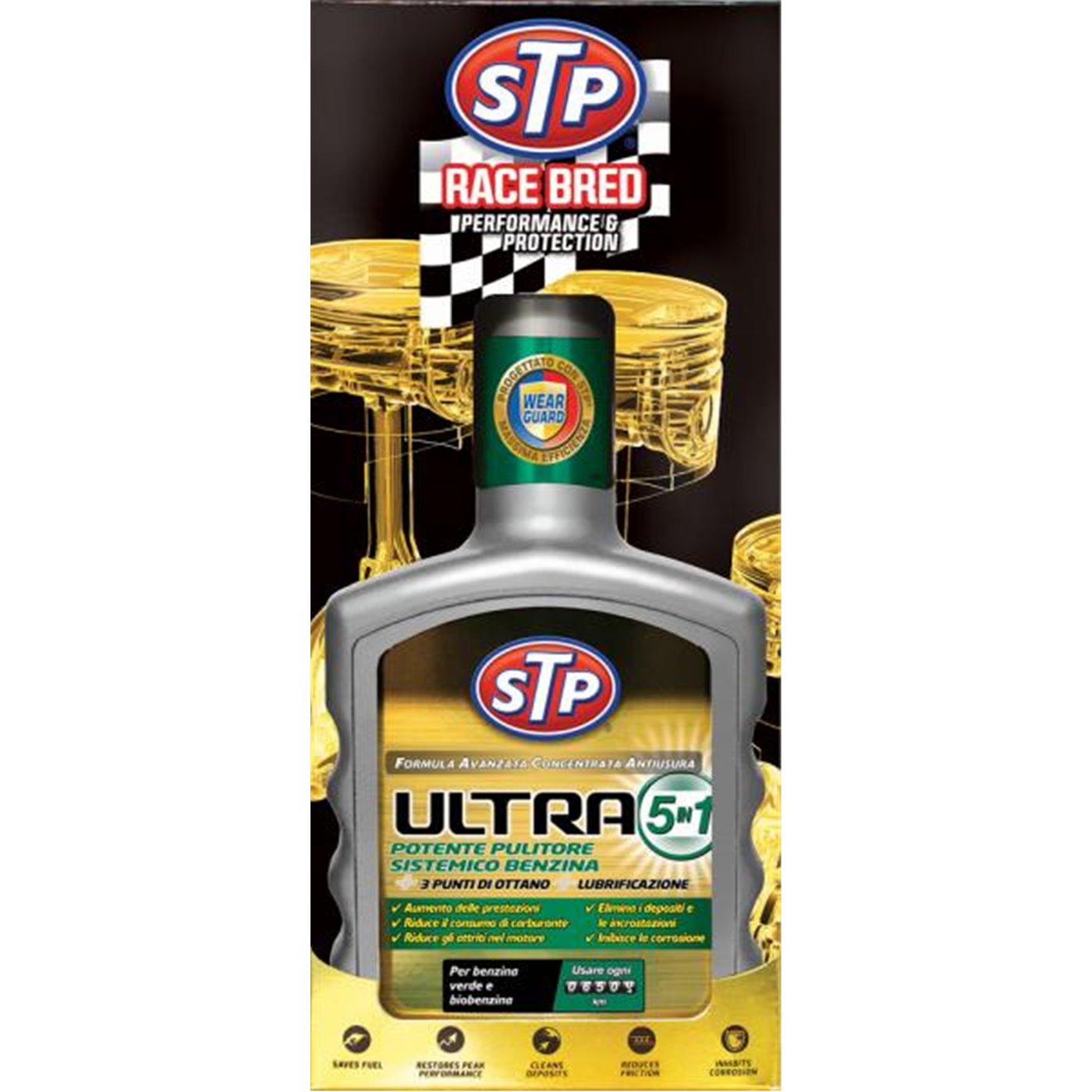 Conf. 6 pz Ultra 5 in 1 benzina 400 mL