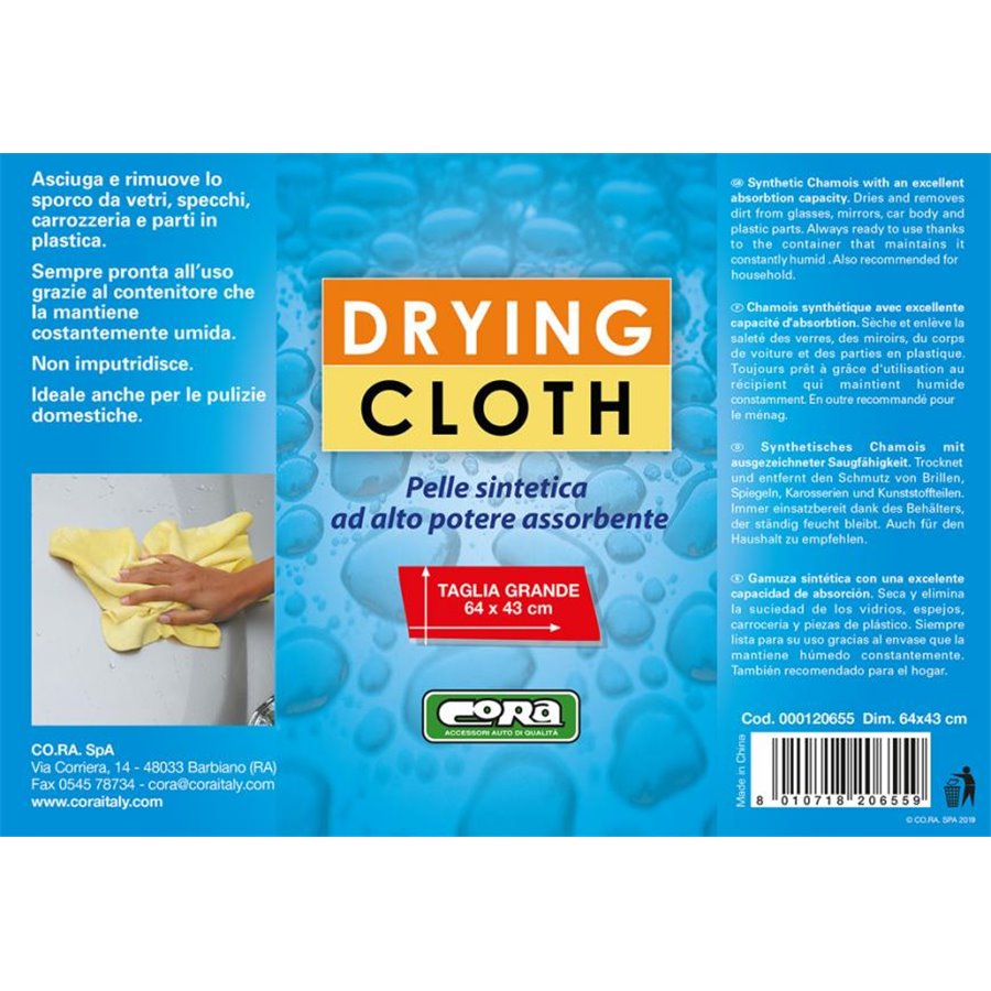 Pelle sintetica Drying Cloth 64x43 cm