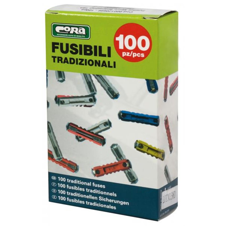 Fusibili tradizionali 16A 100 pz