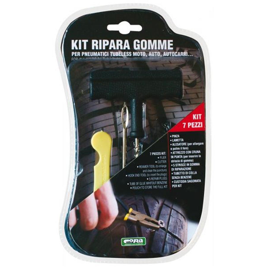 Kit ripara gomme tubeless