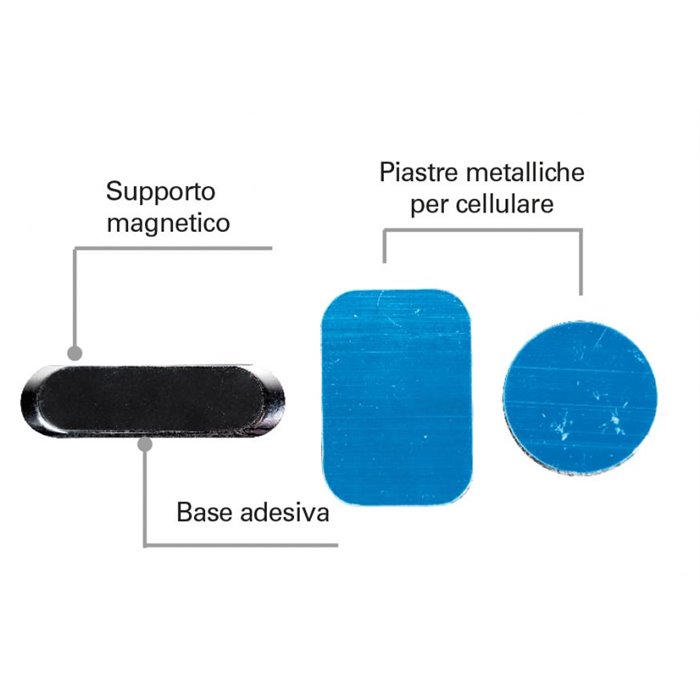 Supporto magnetico per cellulare