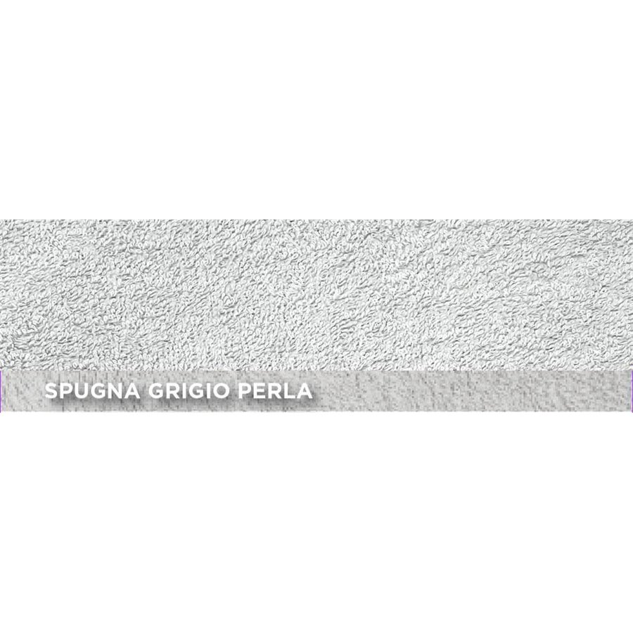 Coprisedile anteriore universale in spugna Surfy grigio perla